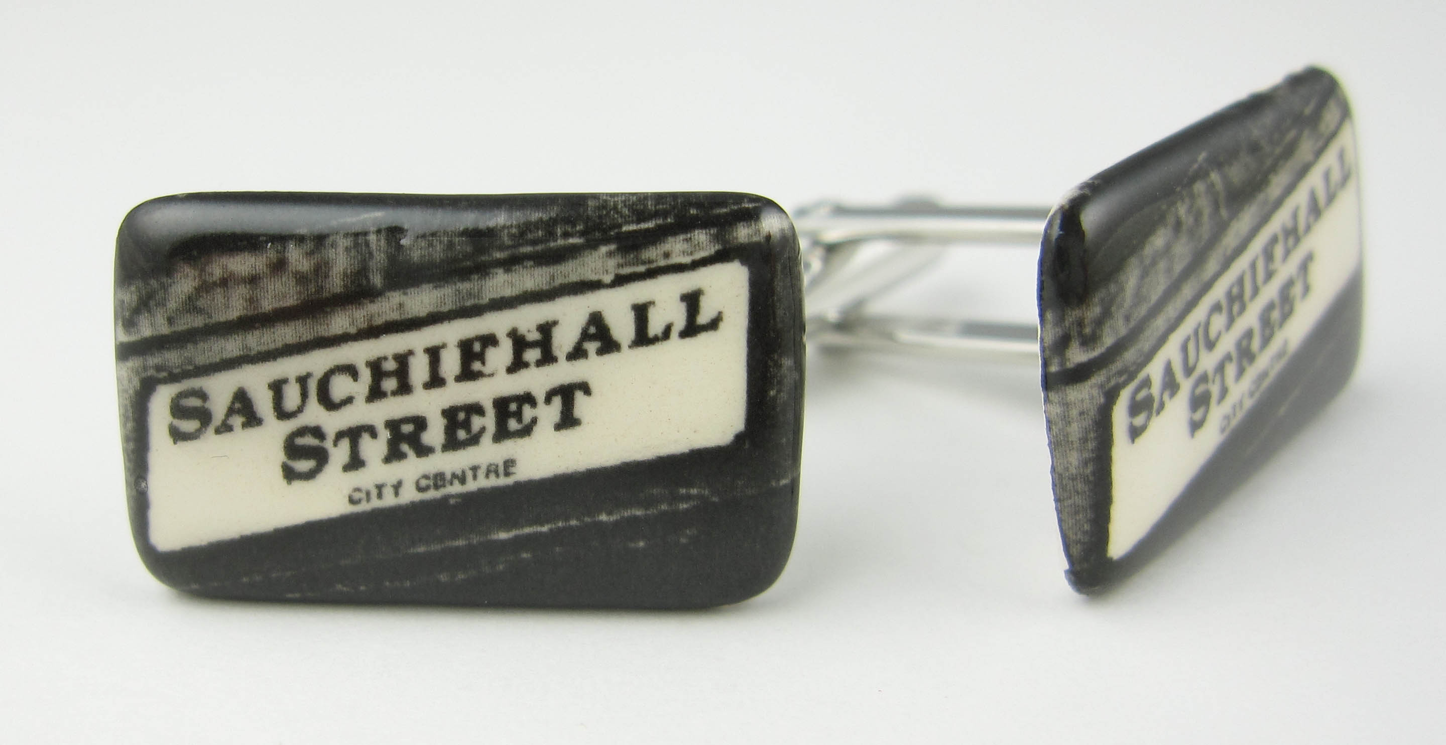 Sauchiehall Street cufflinks